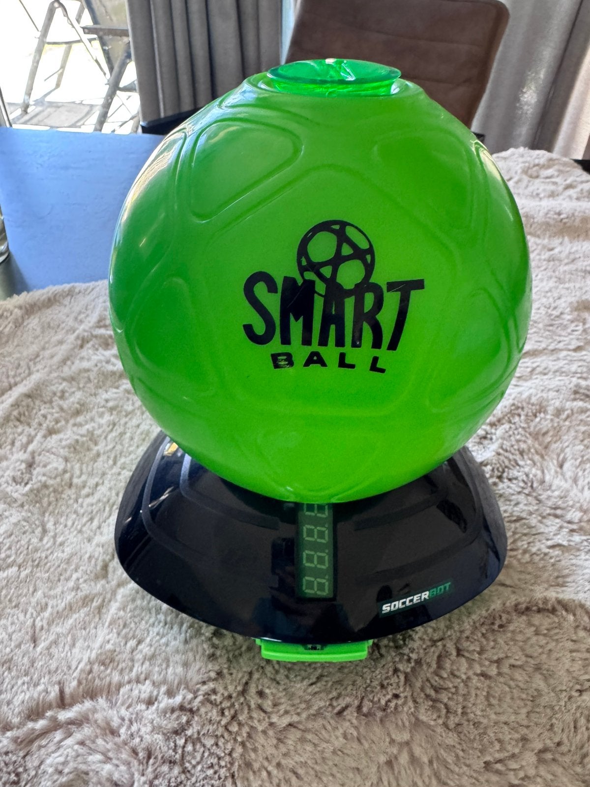 Soccer Bot - Indoor Voetbaltrainer, Sport en Fitness, Voetbal, Ophalen of Verzenden, Zo goed als nieuw, Bal