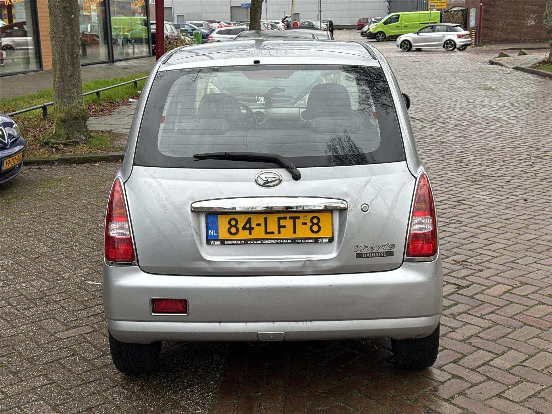 Daihatsu Trevis 1.0 st bekr elek pak cv nap nw apk prijs 145, Auto's, Daihatsu, Stof, Zwart, 765 kg, Metallic lak