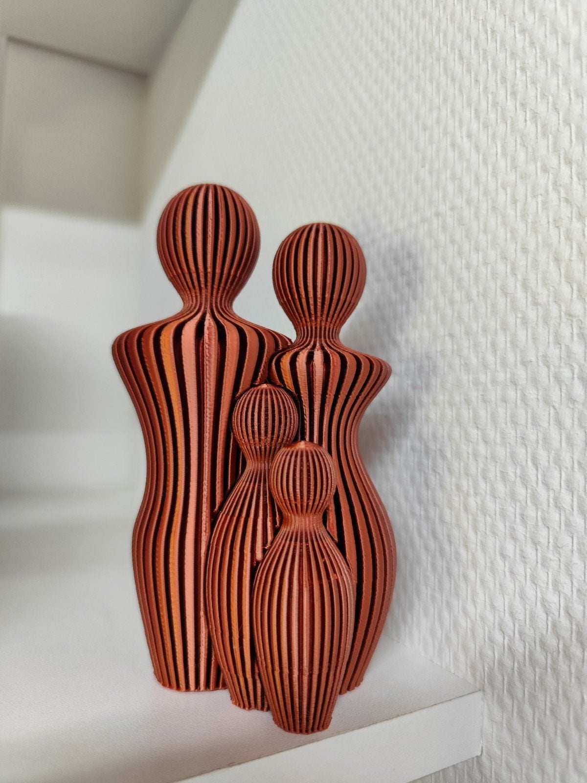 Decoratieve familiefiguren - Modern kunststof beeld, Ophalen of Verzenden, Nieuw