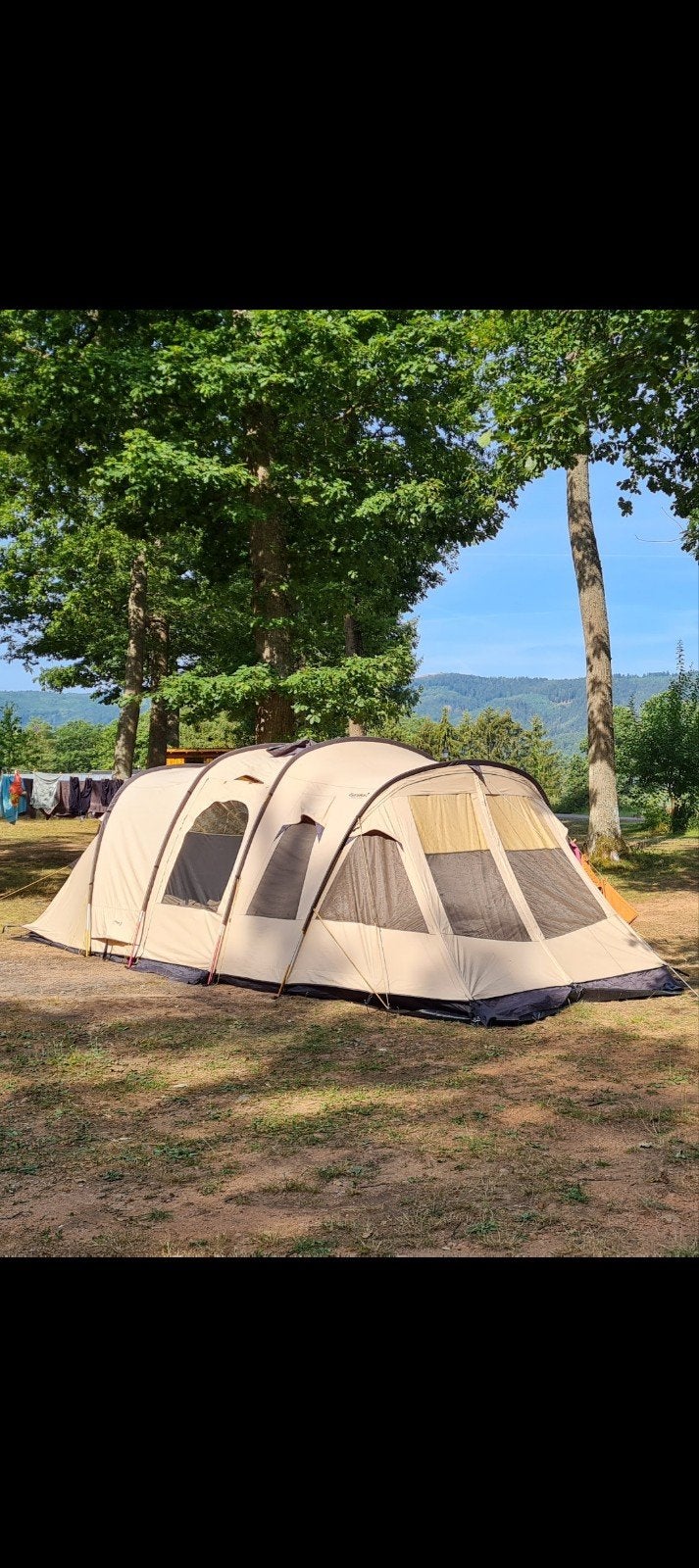 Eureka! N!ergy Grand 6-persoons tunneltent, Caravans en Kamperen, Tenten, Ophalen, Gebruikt, Tot en met 6