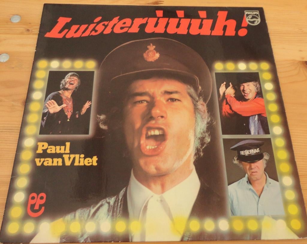 Paul van Vliet-luisteruuuch (LP), Ophalen of Verzenden, Gebruikt, 12 inch, Levenslied of Smartlap