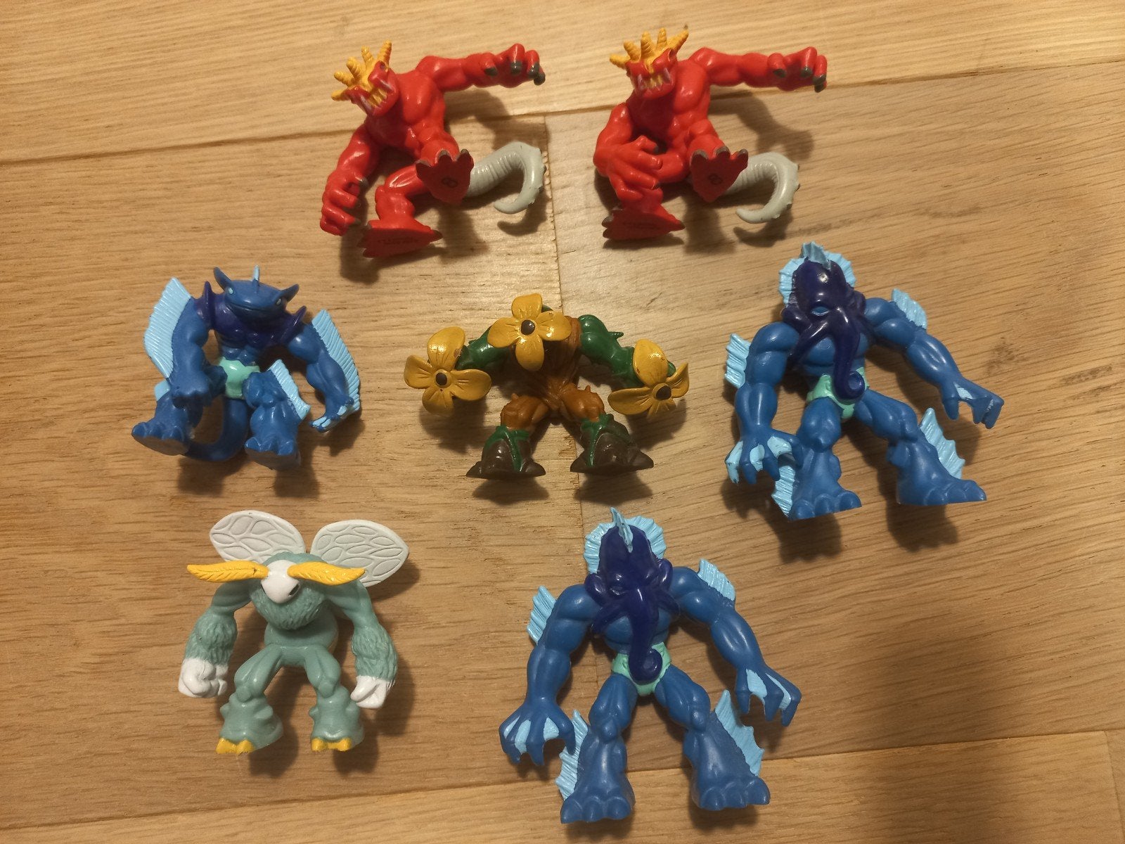 GORMITI figuurtjes in nieuwstaat, Ophalen of Verzenden, Zo goed als nieuw