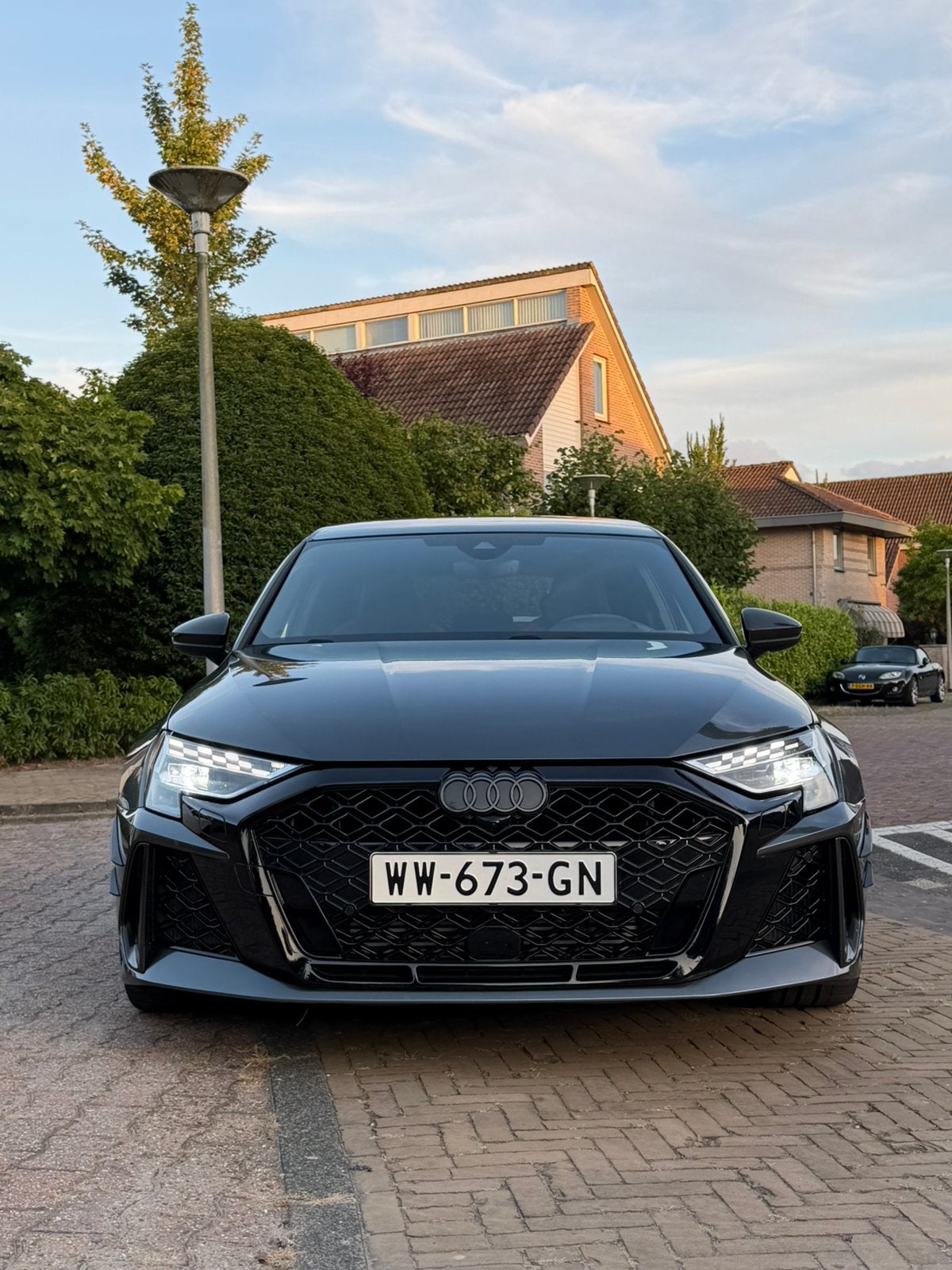 Audi RS3 | 2025 | HUD | SONOS | CARBON PACK | FULL PPF |, Automaat, Zwart, RS3, Verblindingsvrij grootlicht