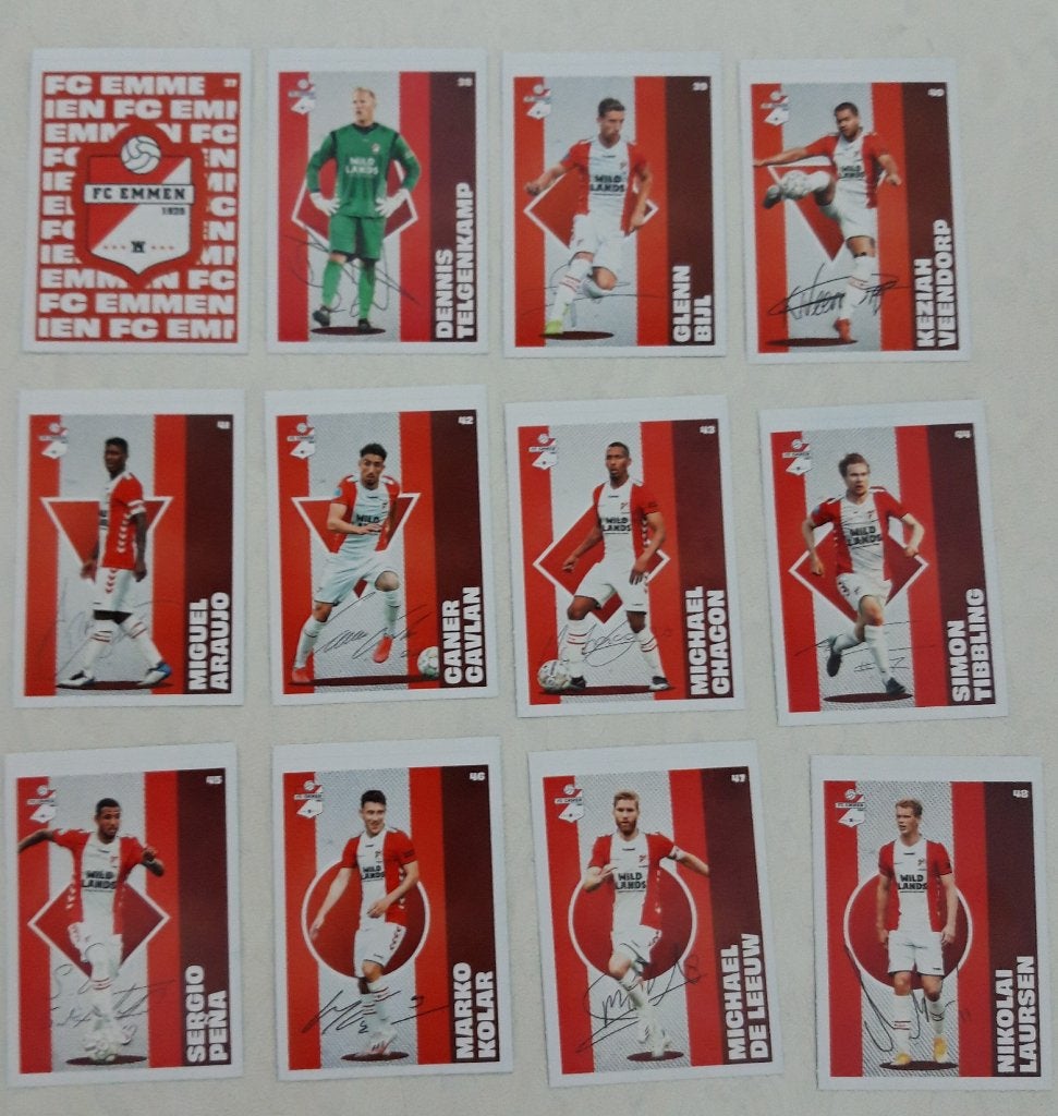 Voetbalplaatjes AH 2020-2021 complete series Per serie €2, Ophalen of Verzenden, Zo goed als nieuw, Meerdere plaatjes