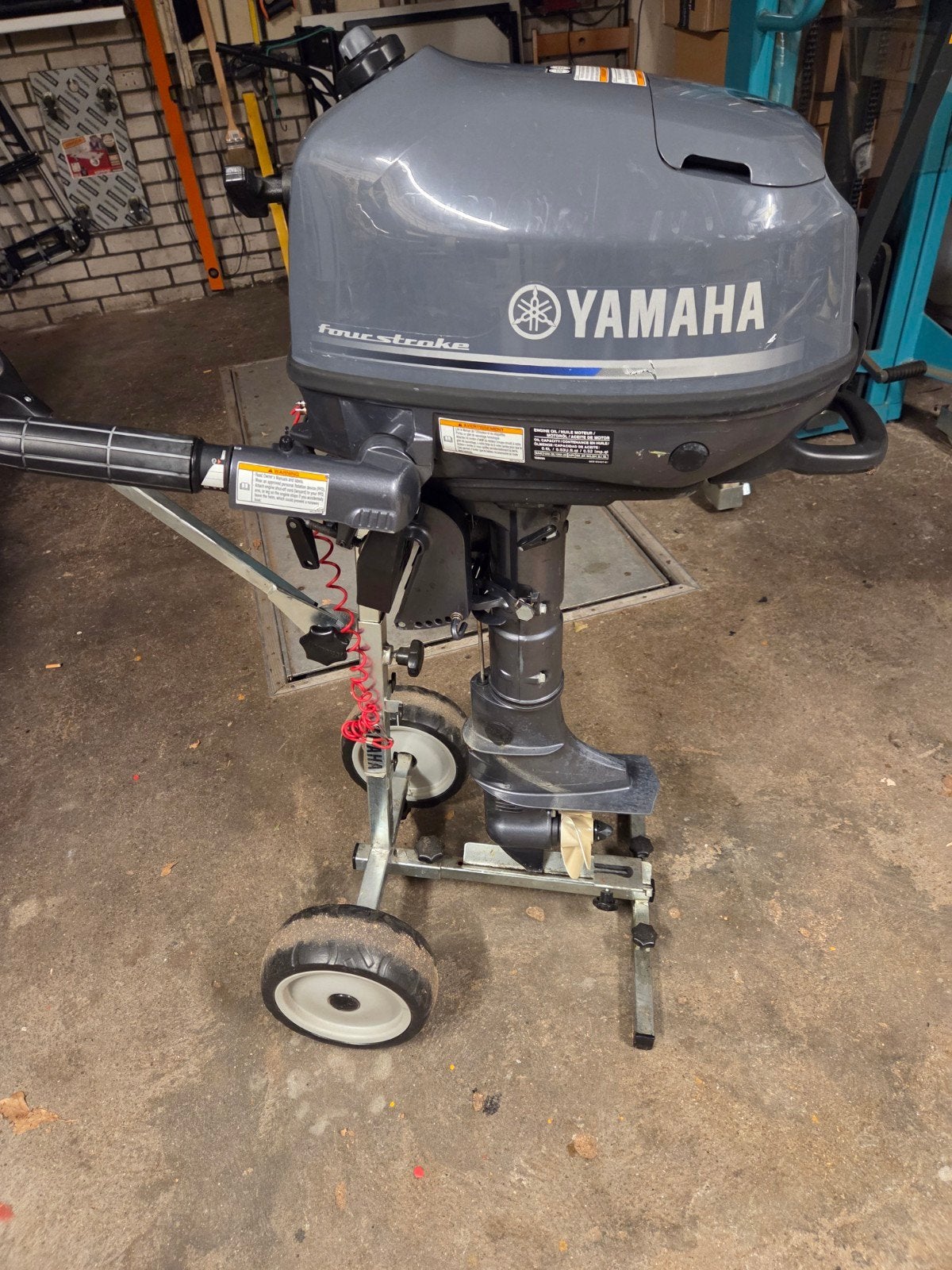 Yamaha 4pk 4takt kortstaart uit 2019!, Ophalen, Minder dan 5 pk, Viertaktmotor, Zo goed als nieuw
