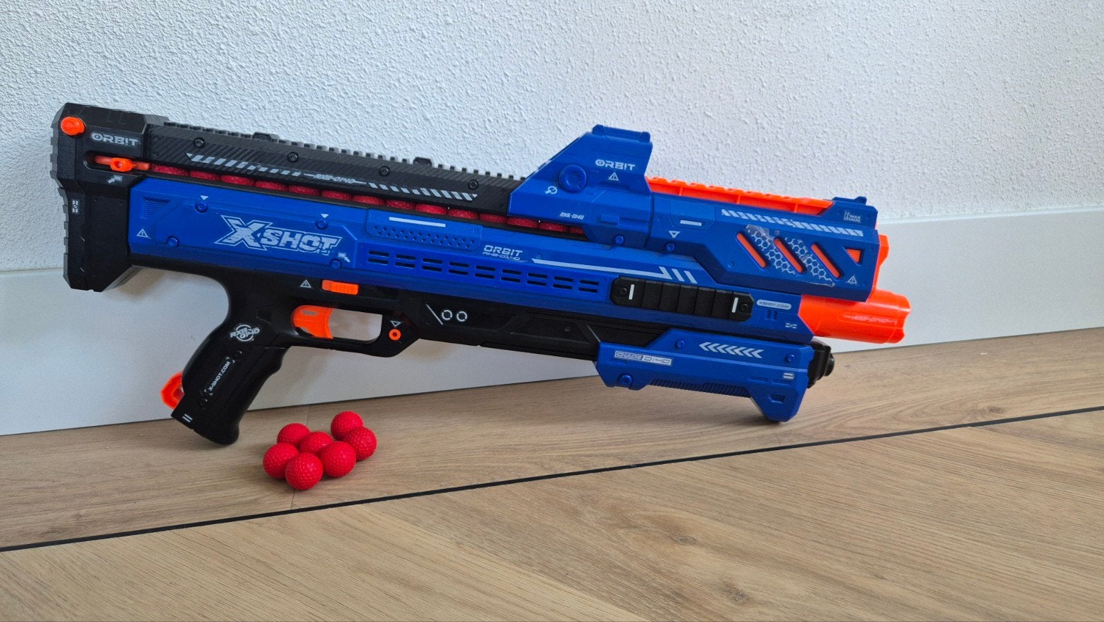X-Shot Chaos Orbit RXB-0140 pistool – met balletjes, Ophalen of Verzenden, Zo goed als nieuw, Jongen of Meisje