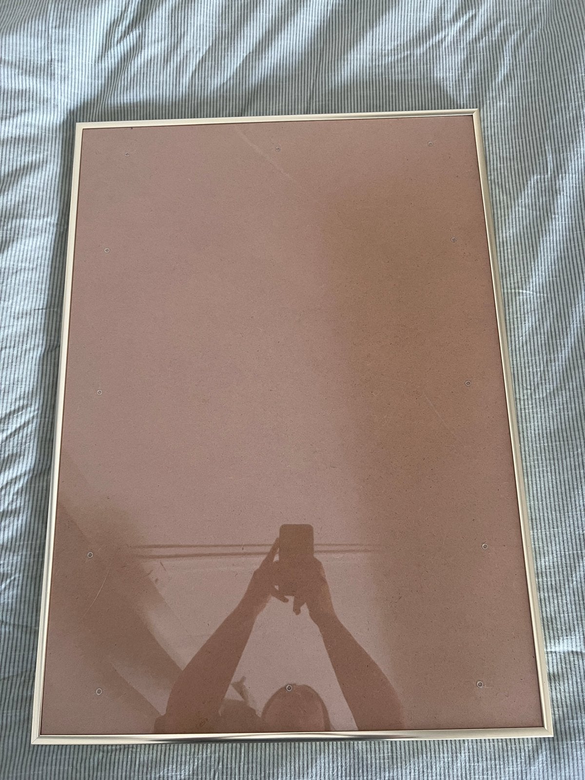Desenio fotolijst goud 70x50 - per stuk of 4 stuks, Ophalen, Minder dan 50 cm, Gebruikt, 50 tot 75 cm