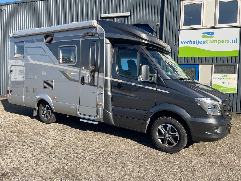 Hymer 570 MLT met LENGTEBEDDEN, AUTOMAAT en weinig km, TOP!!, Automaat, 6 tot 7 meter, Bedrijf, Diesel