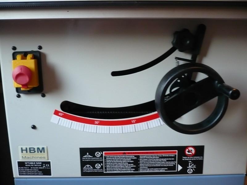 HBM 600 Tafelzaag, Doe-het-zelf en Verbouw, Gereedschap | Zaagmachines, Gebruikt, Cirkelzaag, 70 mm of meer, HBM