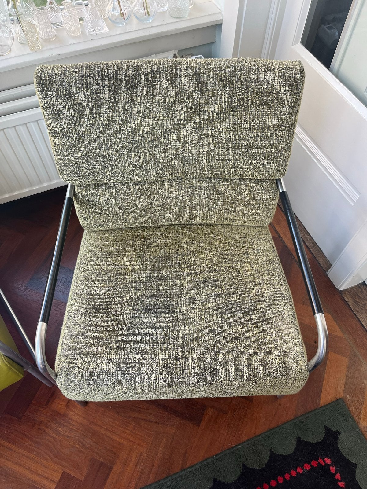 Harvink fauteuil - breedte 68 cm, diepte frame 75 cm, Huis en Inrichting, Ophalen, Gebruikt, 75 tot 100 cm, Stof