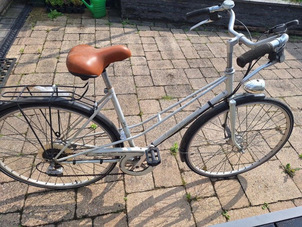 Peugeot retro damesfiets uit de zeventiger jaren, Minder dan 10 versnellingen, Gebruikt, Overige maten, 50 tot 53 cm