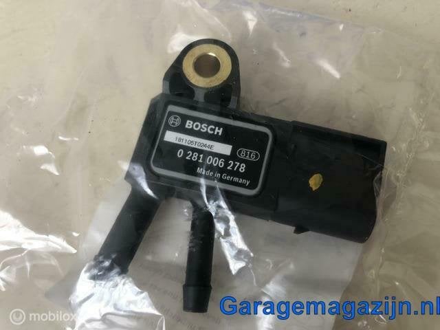 Druksensor uitlaatgas druksensor 0281006278 ERA 550627, Mercedes-Benz, Nieuw, Ophalen of Verzenden