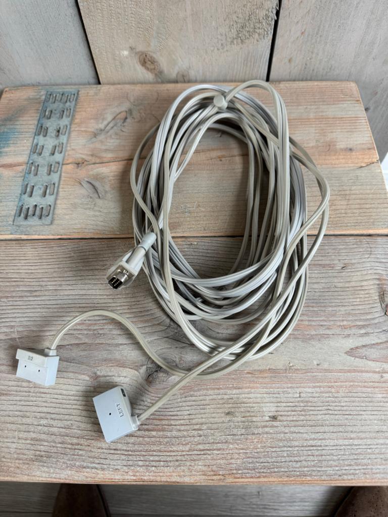 Bose 321 speakerkabel - Zwart of Grijs, Ophalen of Verzenden, Gebruikt, 5 tot 10 meter, Luidsprekerkabel