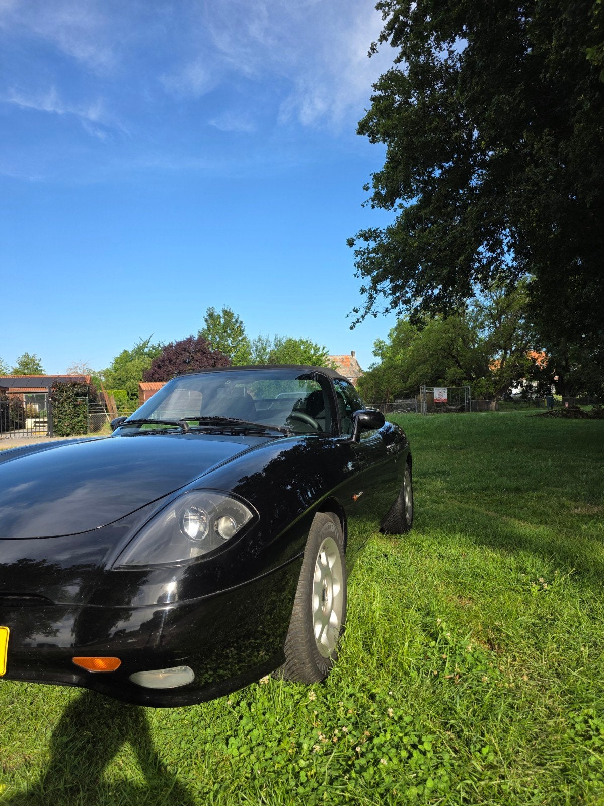 Fiat Barchetta 1.8 16V 1999 Zwart, Zwart, 4 cilinders, Cabriolet, Zwart