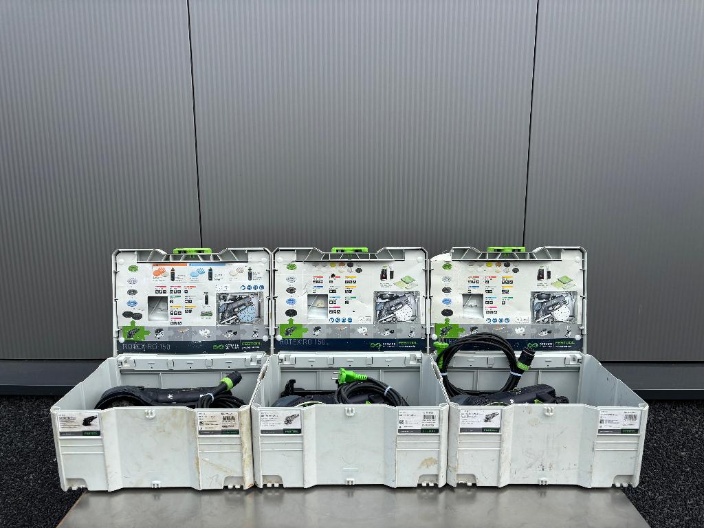 2 X Festool Rotex RO 150 FEQ-Plus, Doe-het-zelf en Verbouw, Gereedschap | Schuurmachines, Coenecoop 2 G 2741 PG Waddinxveen Nederland