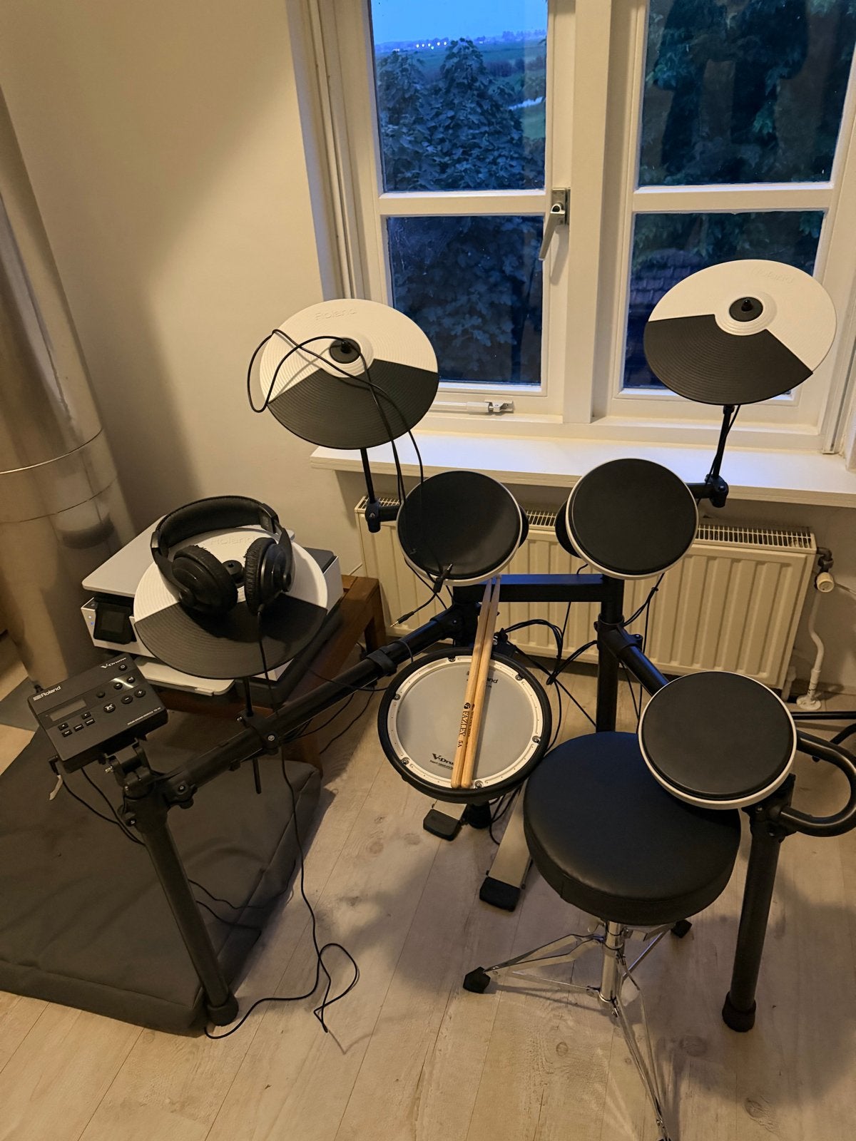 Roland V-Drums TD-02K Elektronisch Drumstel, Ophalen, Zo goed als nieuw, Roland, Elektronisch