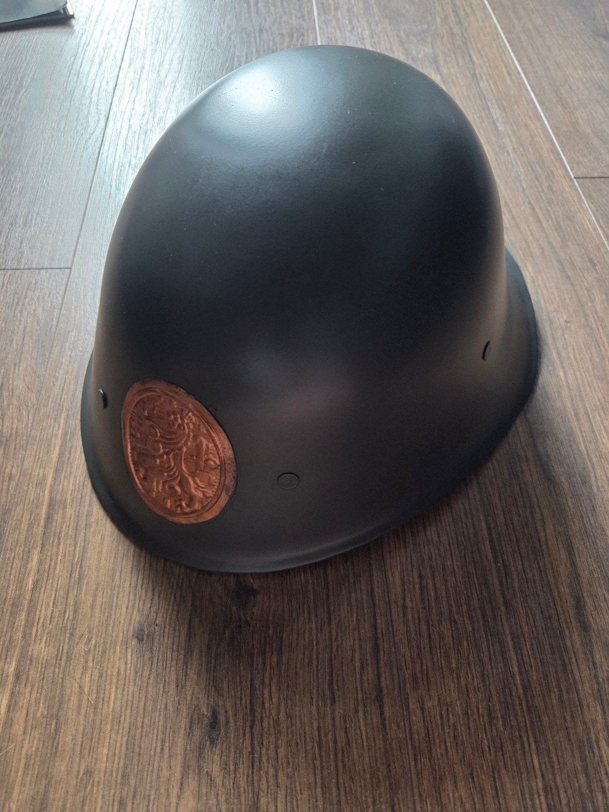 Replica Nederlandse helm M34 uit 1935, Ophalen of Verzenden, Landmacht, Nederland, Helm of Baret