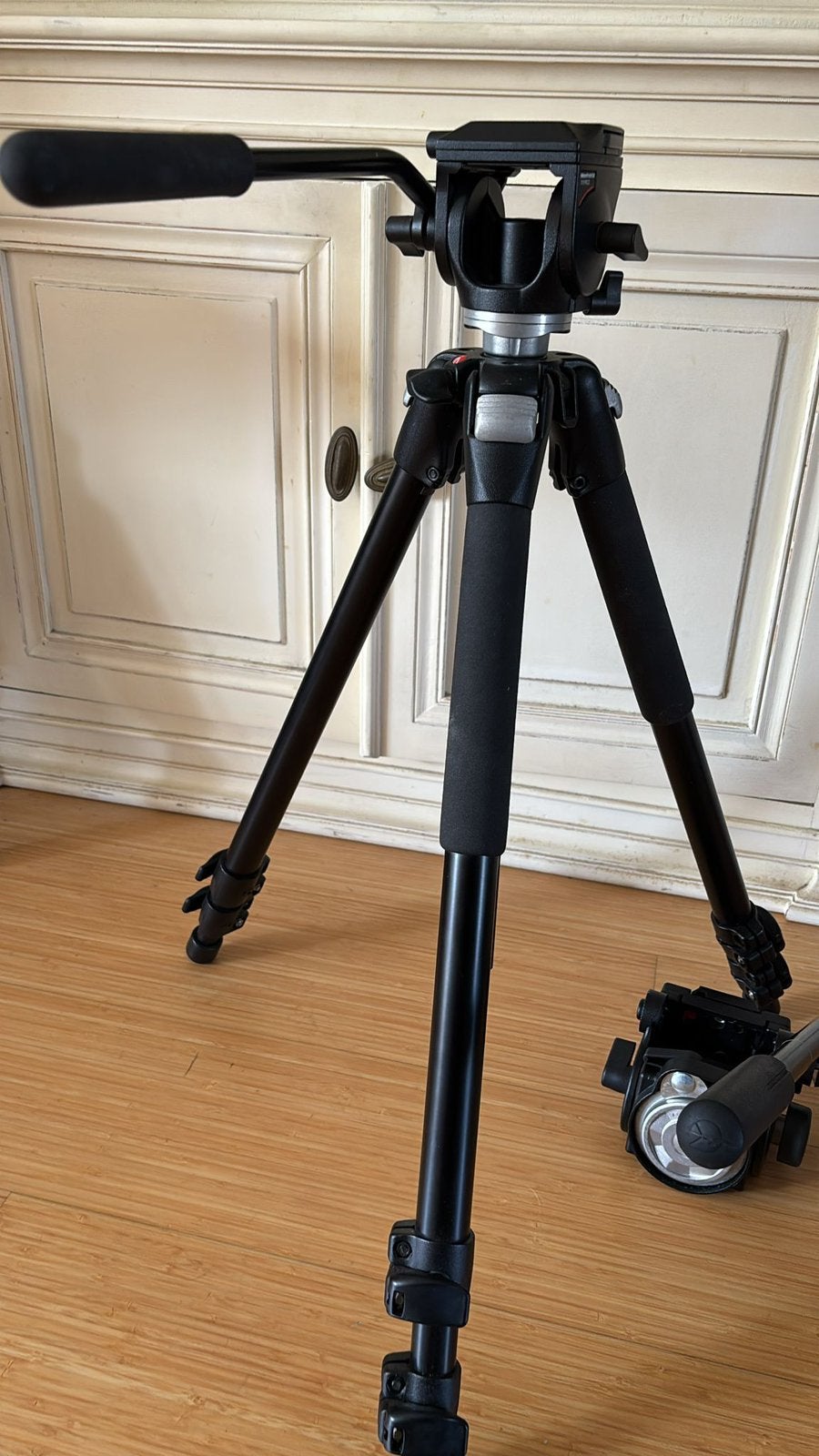 Manfrotto foto / film statief 501, Audio, Tv en Foto, Fotografie | Statieven en Balhoofden, Ophalen of Verzenden, Zo goed als nieuw