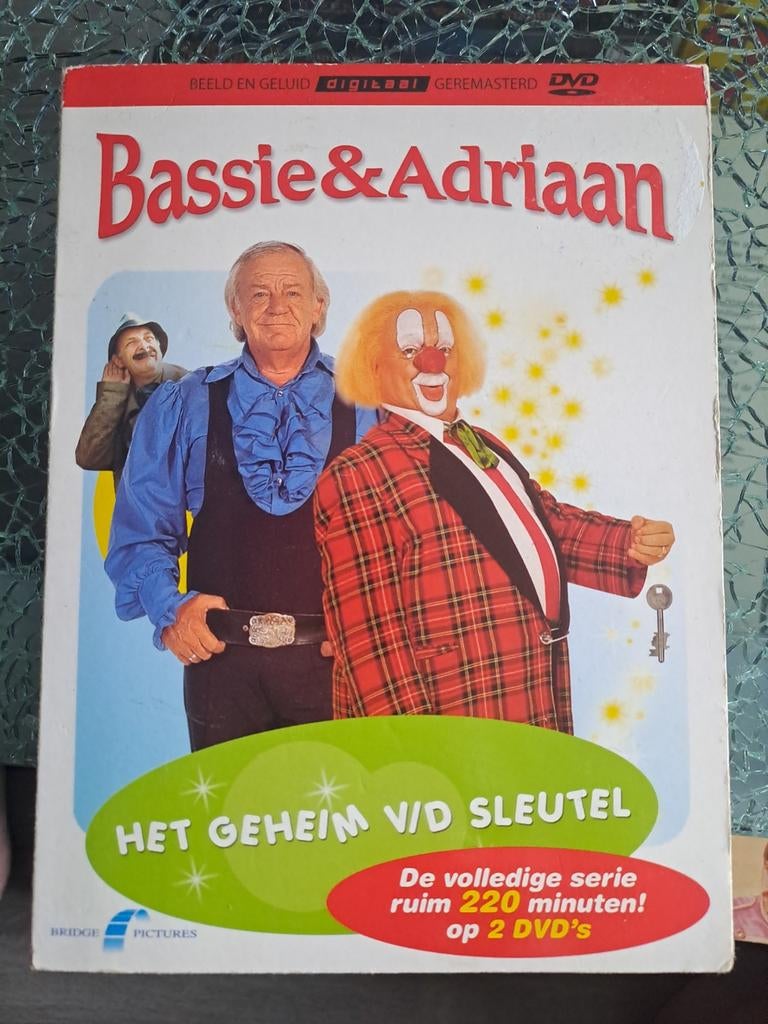 Bassie en adriaan - geheim van de sleutel (dvd), Alle leeftijden, Ophalen of Verzenden, Zo goed als nieuw