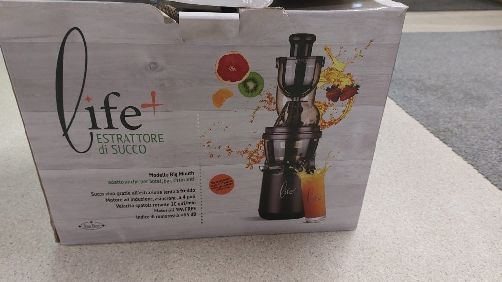 "Life +" cold press juicer by Star Dust, Ophalen, Nieuw, Elektrisch, Slowjuicer