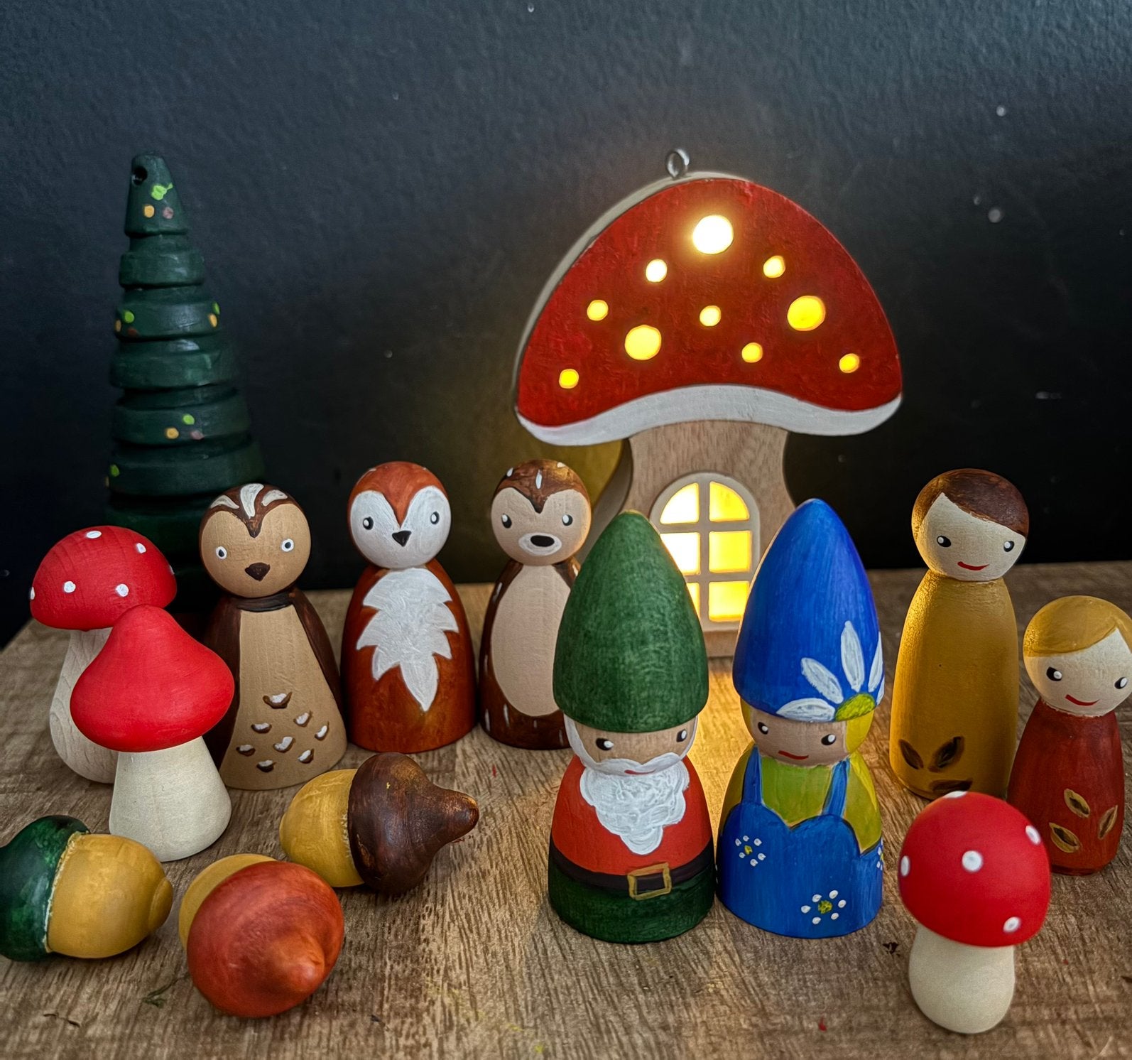 Peg dolls “ herfst”, Ophalen of Verzenden, Nieuw