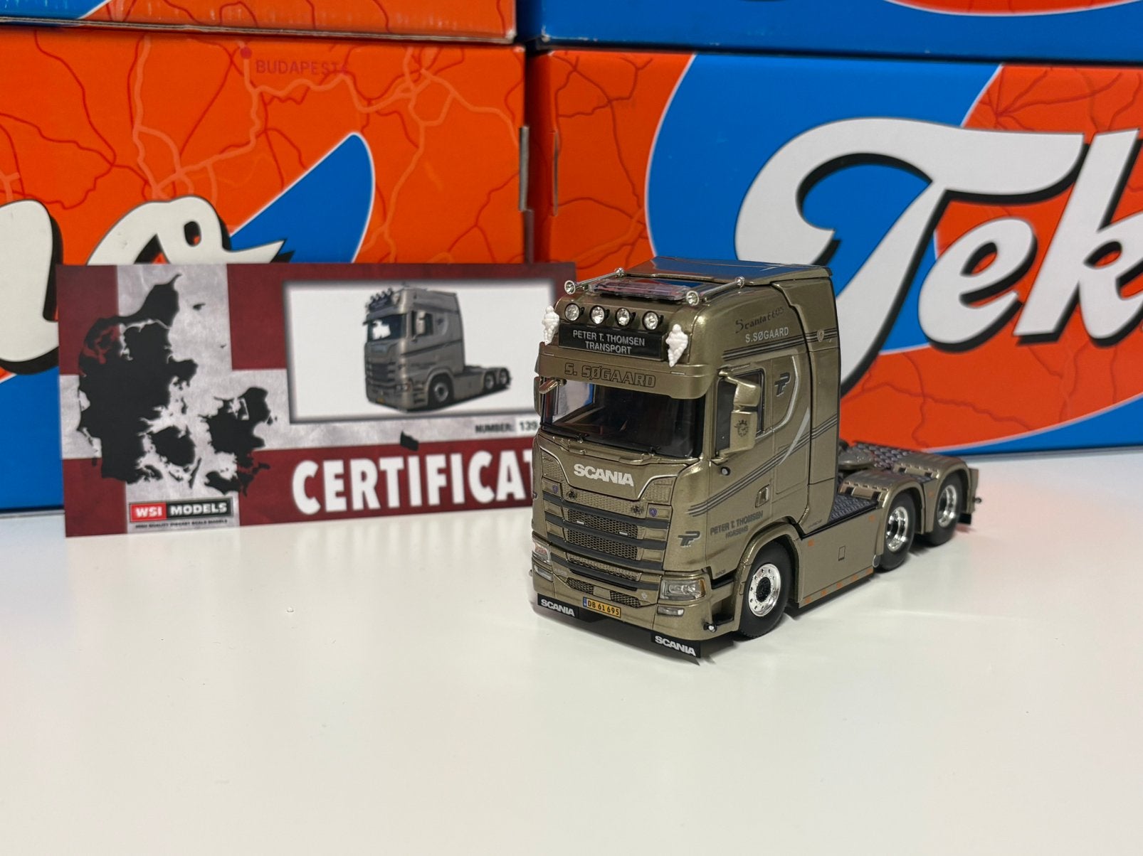 Wsi Peter Thomsen, Ophalen of Verzenden, Zo goed als nieuw, Bus of Vrachtwagen, Wsi