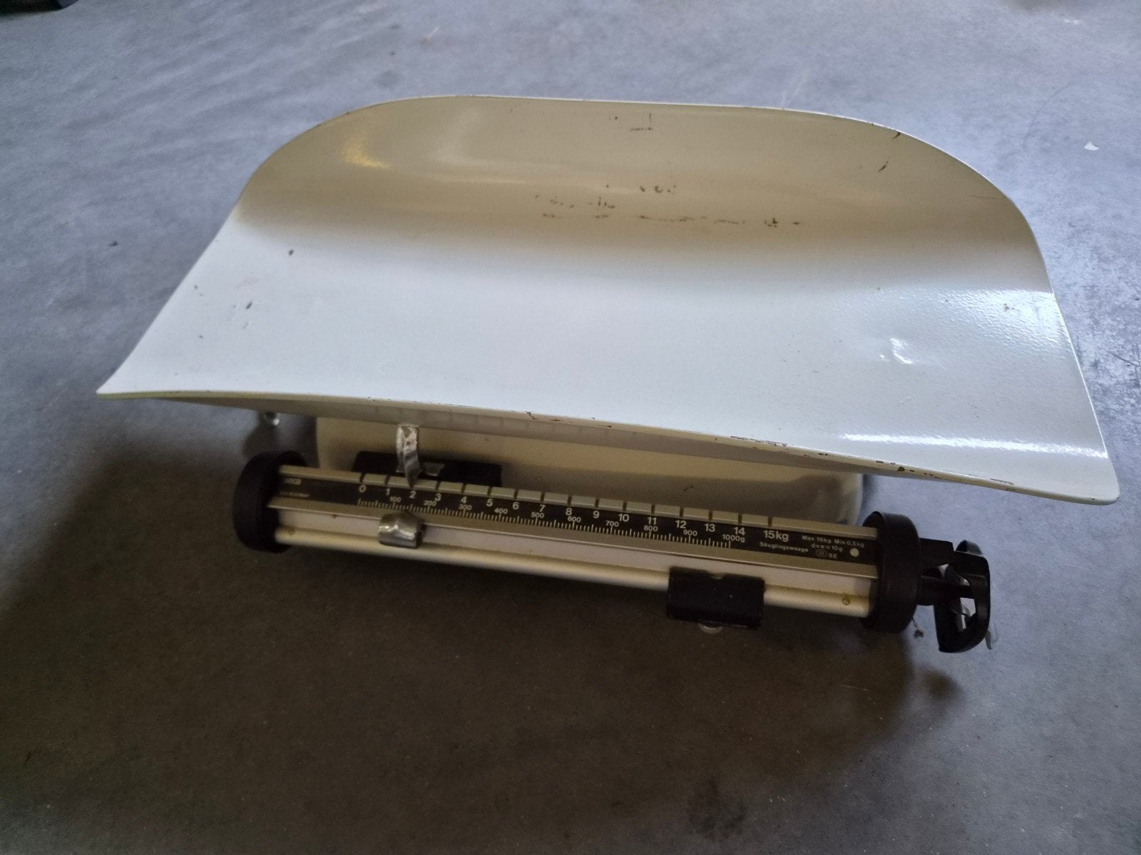 SECA Babyweegschaal - Vintage en Functioneel, Ophalen, Overige typen, Gebruikt, Minder dan 10 kg