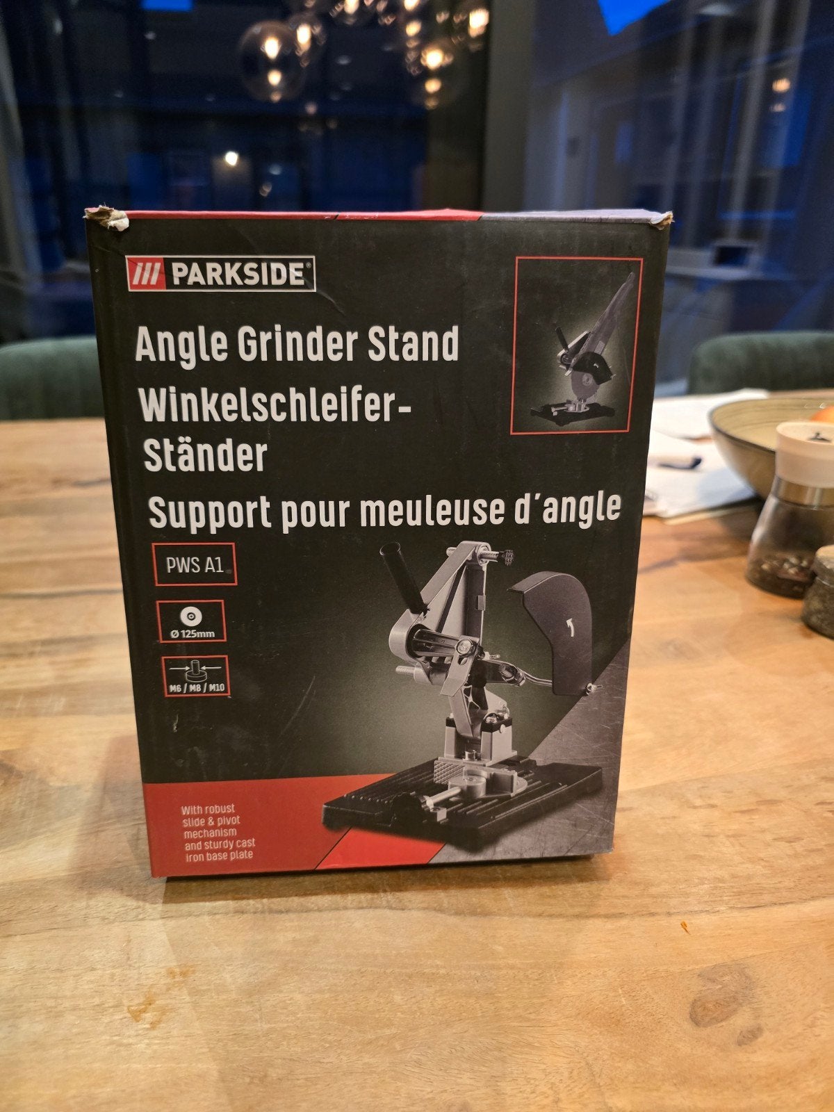 Parkside Haakse Slijper Standaard PWS A1 - Nieuw in doos, Doe-het-zelf en Verbouw, Ophalen, Nieuw, 700 tot 1000 watt, Overige typen