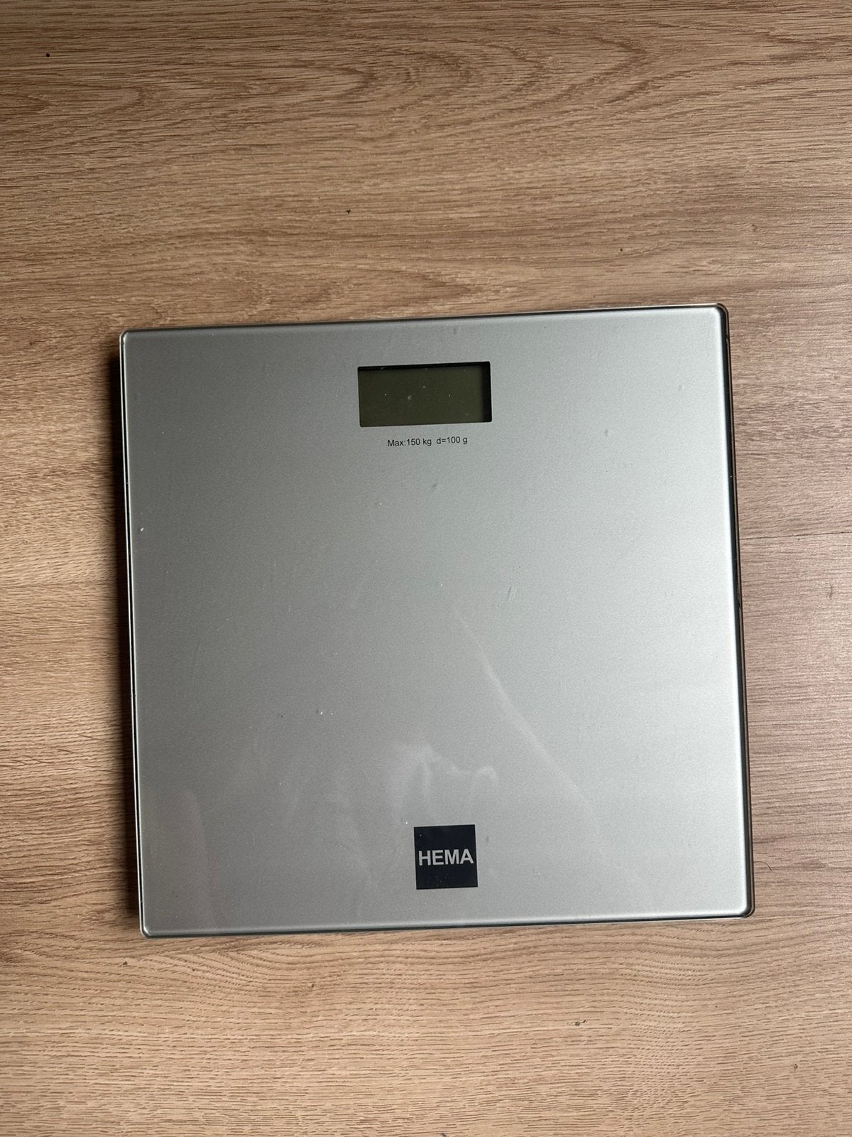 Weegschaal HEMA, Witgoed en Apparatuur, Weegschalen, Ophalen, Zo goed als nieuw, Personenweegschaal, 100 kg of meer