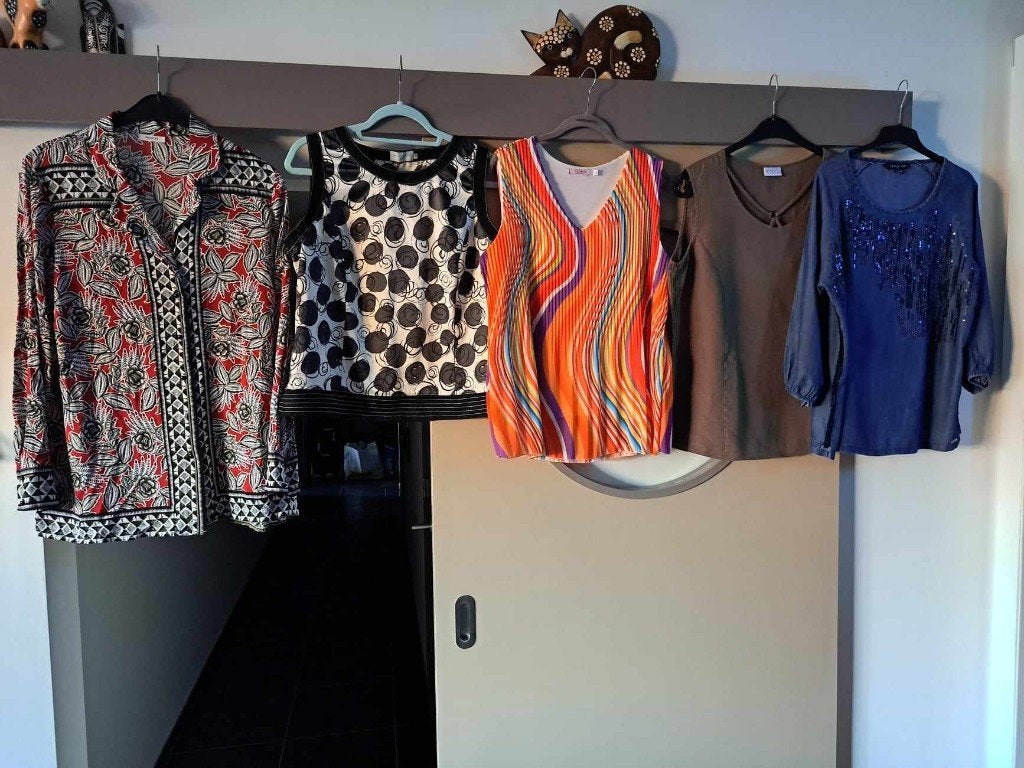 Blouses, en tops mt 44/46, Ophalen of Verzenden, Zo goed als nieuw, Maat 42/44 (L)