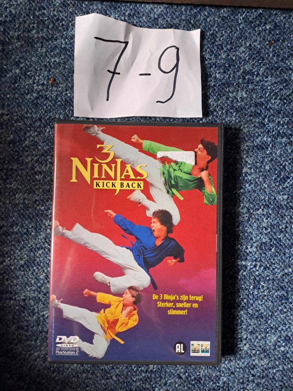 3 Ninjas Kick Back DVD - Actievolle familiefilm, Cd's en Dvd's, Avontuur, Gebruikt, Alle leeftijden, Ophalen of Verzenden
