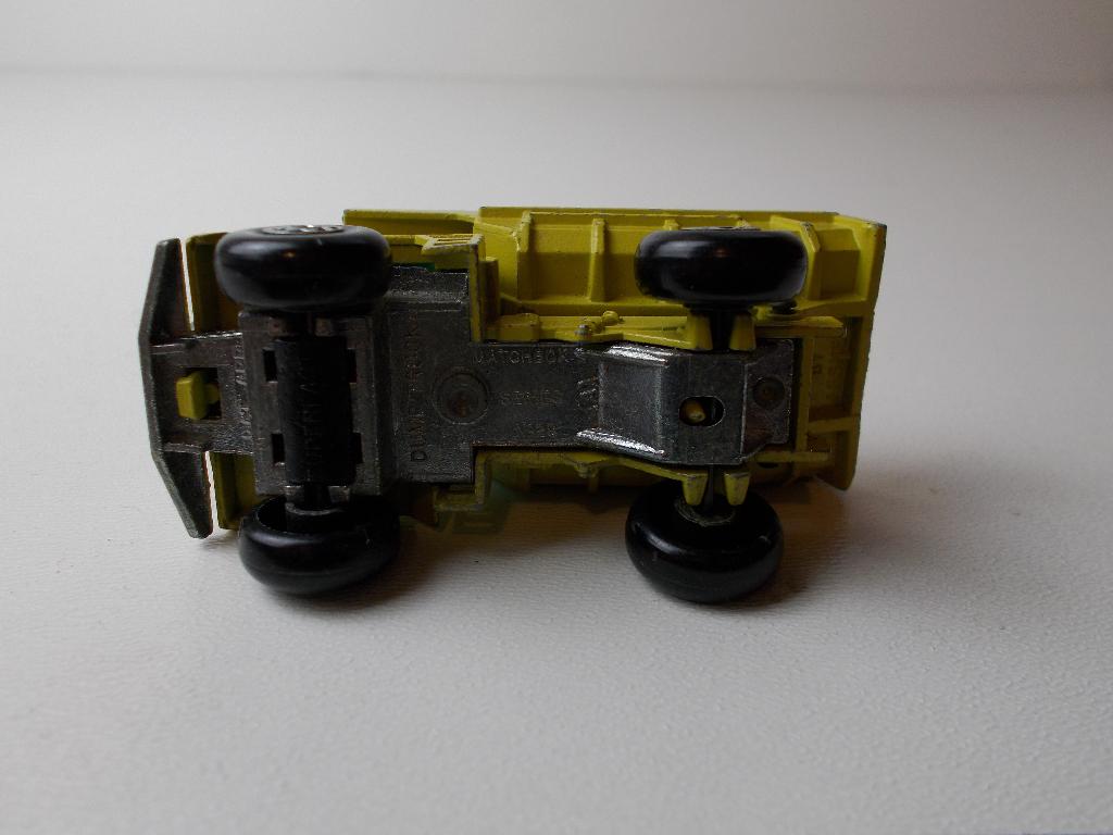 1968 Matchbox Series 28A MACK DUMP TRUCK I.g.st., Ophalen of Verzenden, Zo goed als nieuw, Hijskraan, Tractor of Landbouw, Matchbox