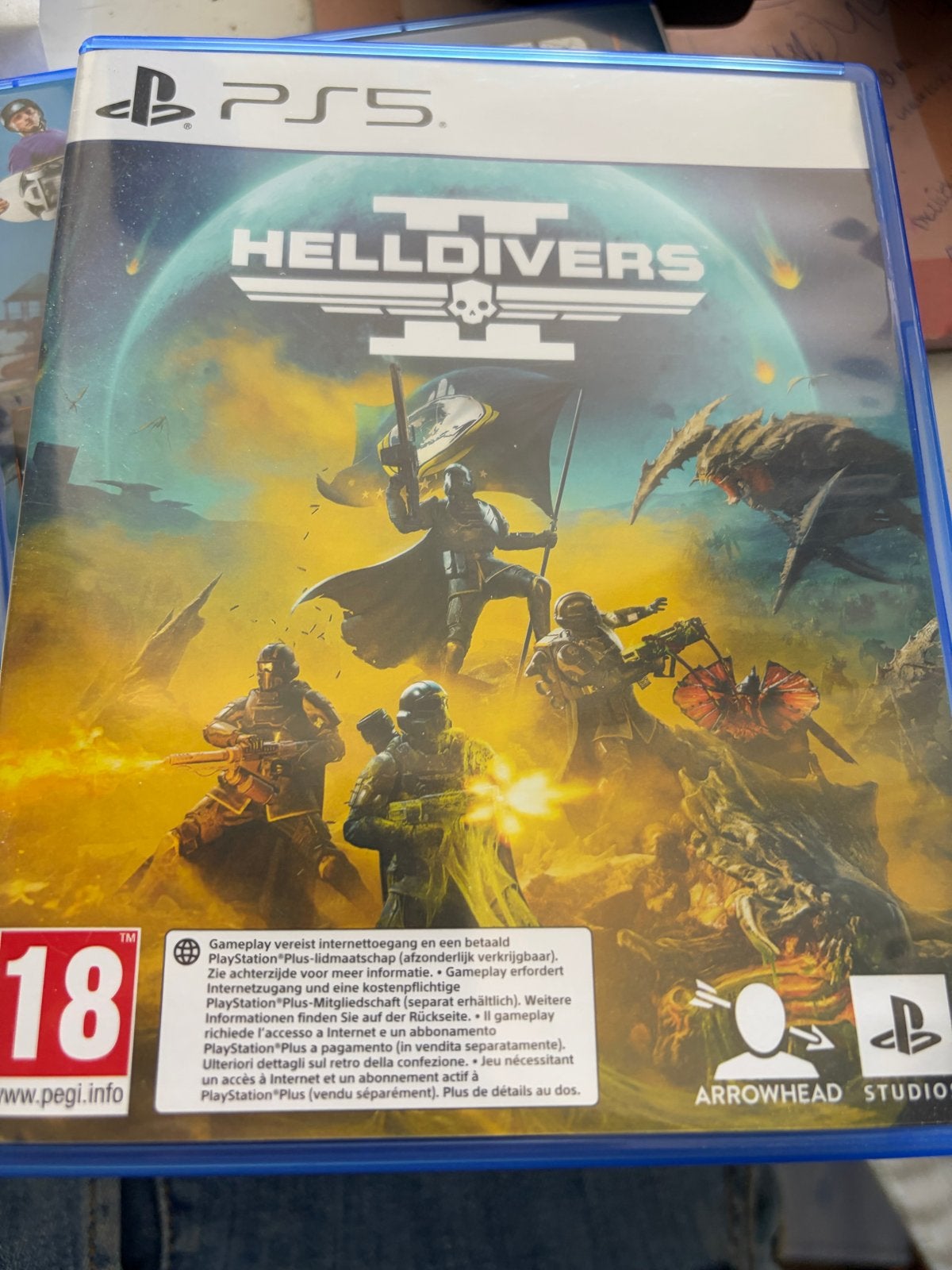 Helldivers 2 PS5 - Zo goed als nieuw, Online, Vanaf 18 jaar, Shooter, Ophalen of Verzenden
