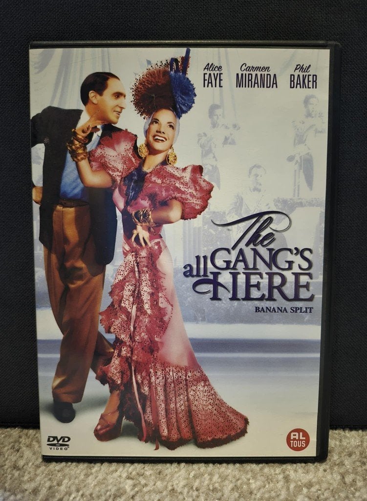 The Gang's All Here (carmen miranda / 1943), Alle leeftijden, Overige genres, Ophalen of Verzenden, Zo goed als nieuw