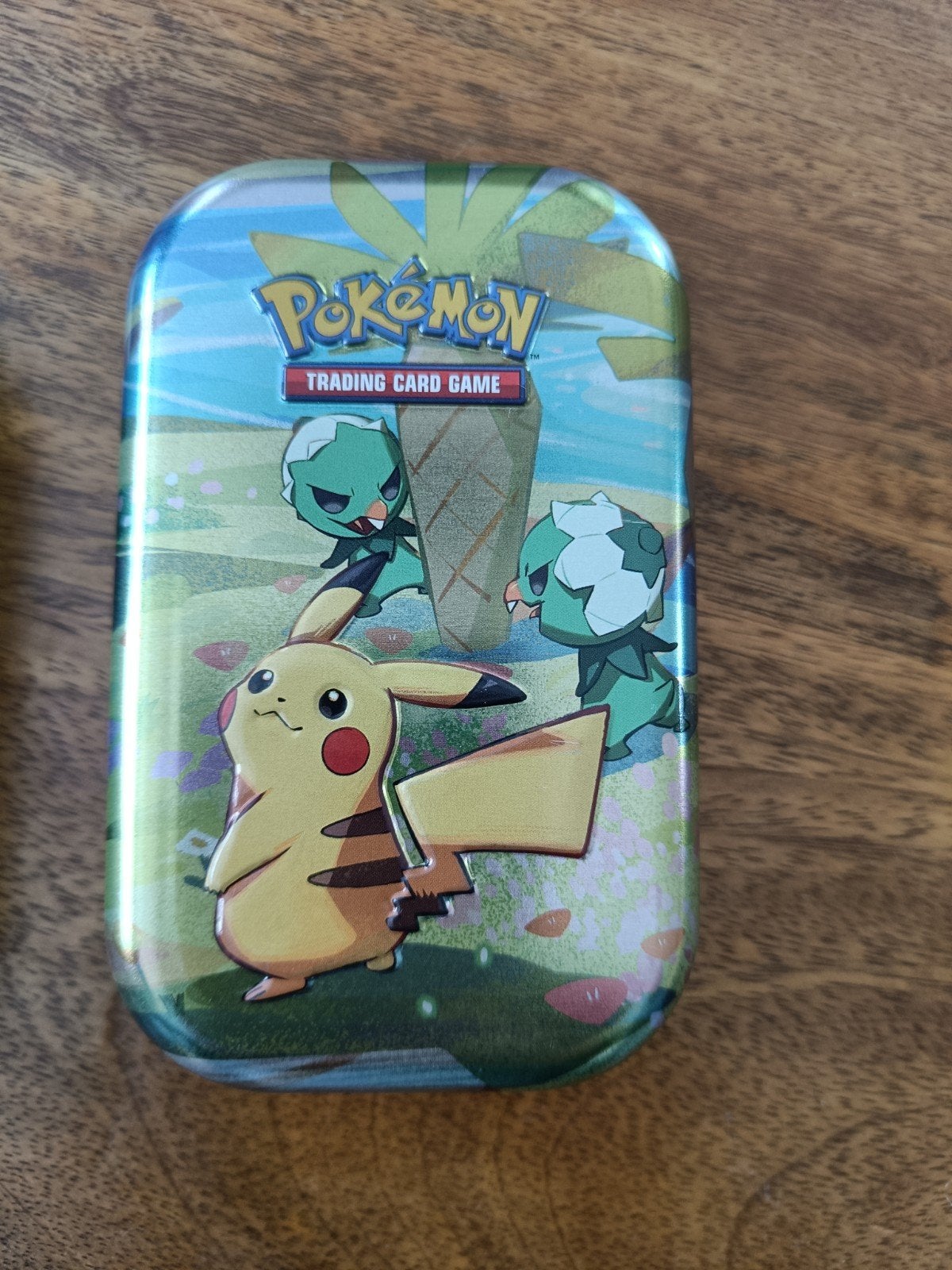 Pokémon Blikje voor Kaarten - Pikachu, Hobby en Vrije tijd, Ophalen of Verzenden, Gebruikt, Overige typen