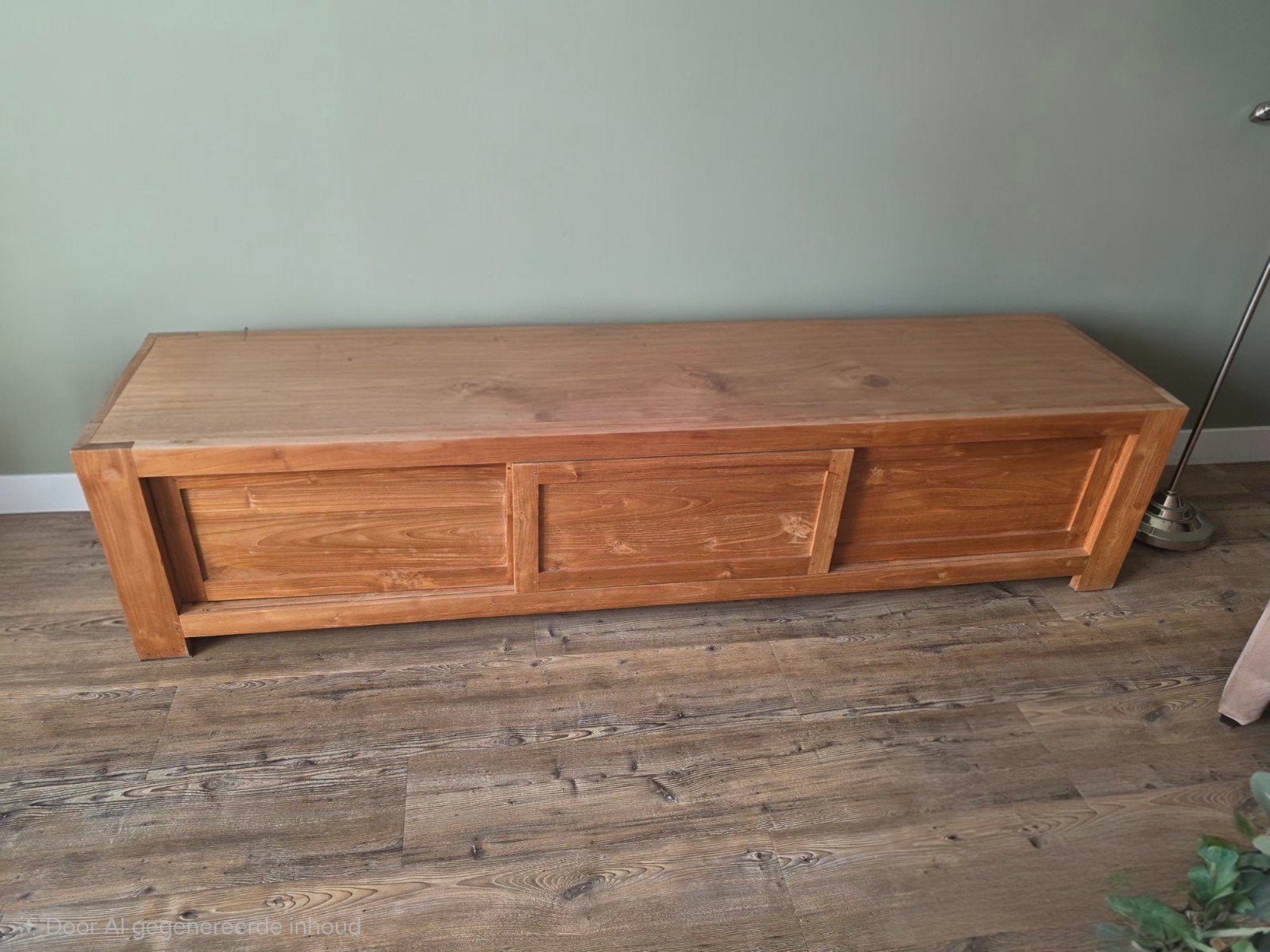 Houten TV-meubel en salontafels, Ophalen, Gebruikt, Rechthoekig, 50 tot 100 cm