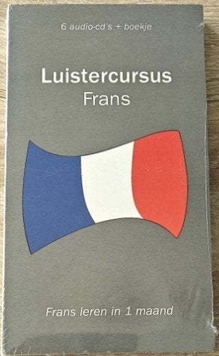 LUISTERCURSUS FRANS. Frans leren in 1 maand., Boeken, Ophalen of Verzenden, Alpha, Nieuw, Niet van toepassing