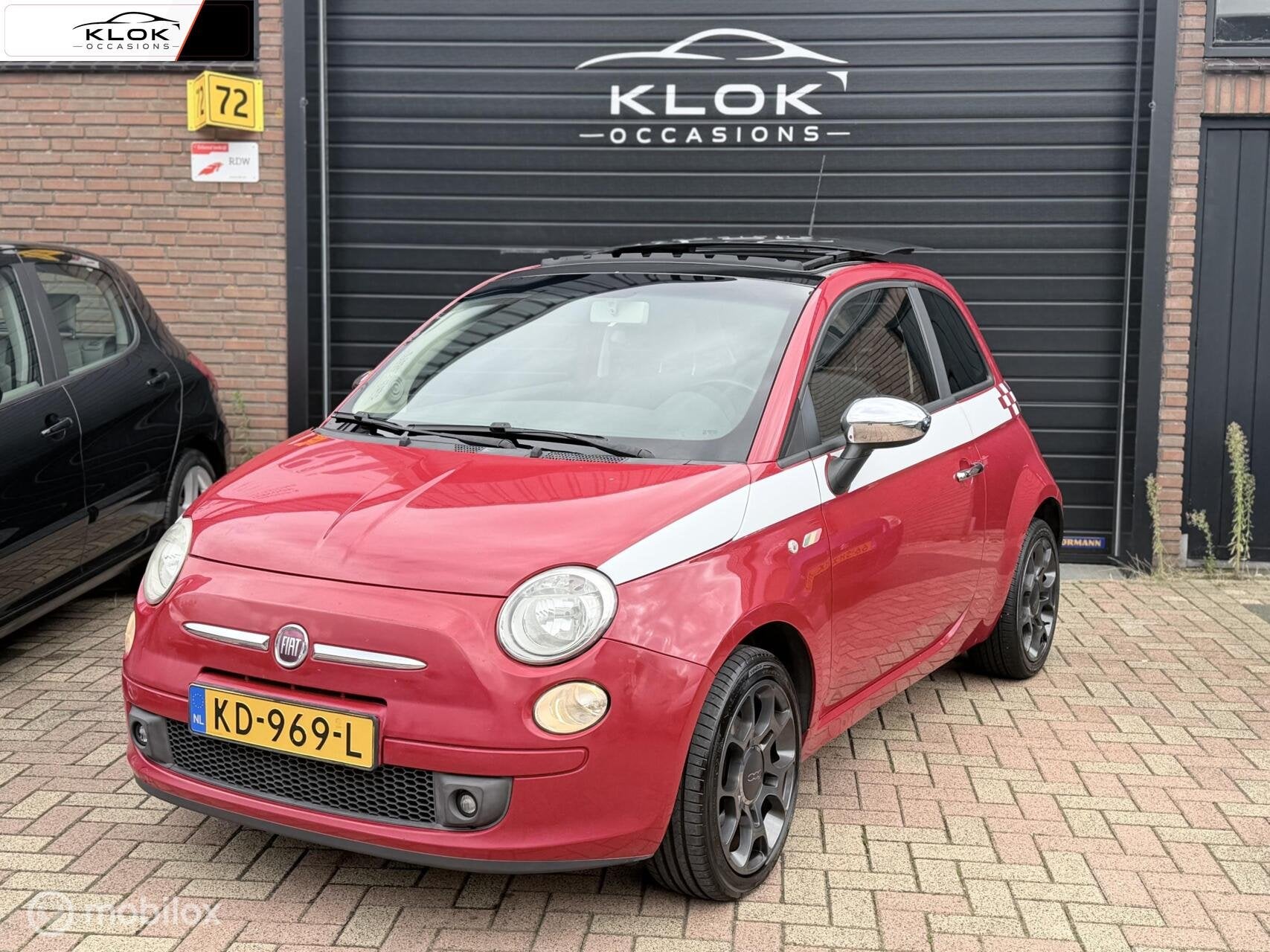 Fiat 500 1.4-16V Sport Pano Leder Airco Bluetooth New APK, Auto's, Voorwielaandrijving, Euro 5, 101 pk, 31 €/maand