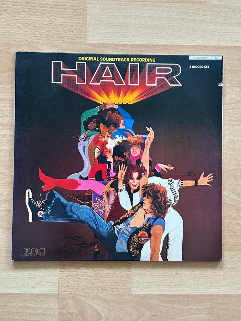 Galt MacDermot – Hair (Original Soundtrack Recording), Ophalen of Verzenden, 1960 - 1969, Gebruikt, 12 inch
