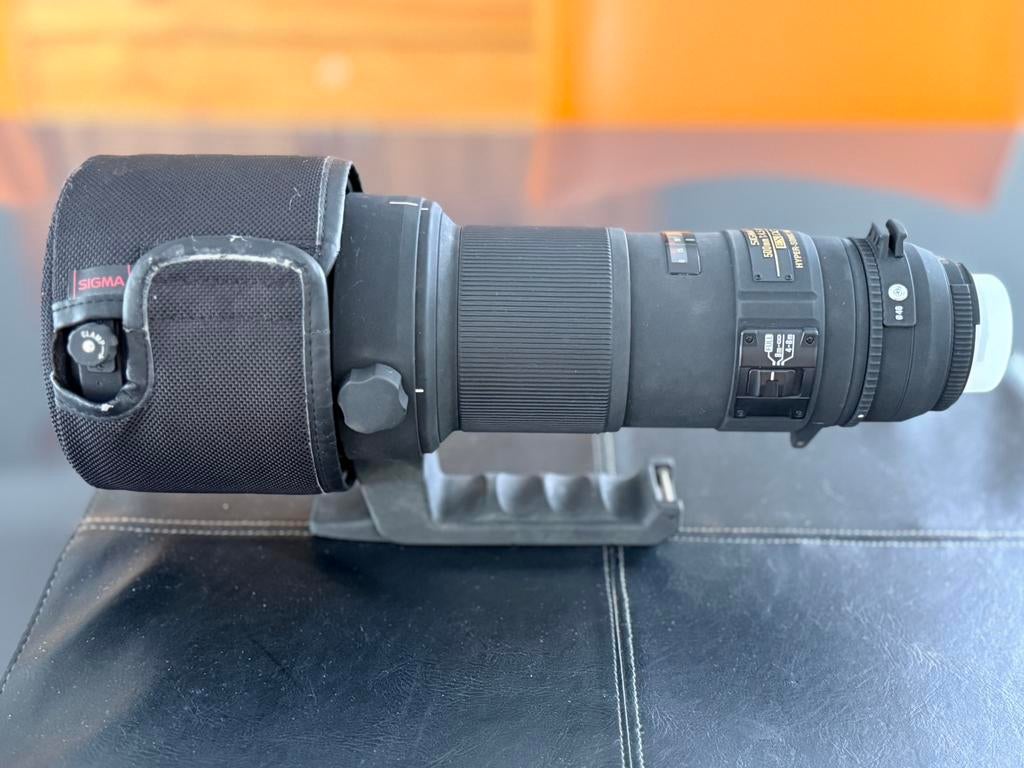 Sigma 500mm f4.5 Apo EX DG HSM voor Nikon, Audio, Tv en Foto, Fotografie | Lenzen en Objectieven, Ophalen, Gebruikt, Overige typen