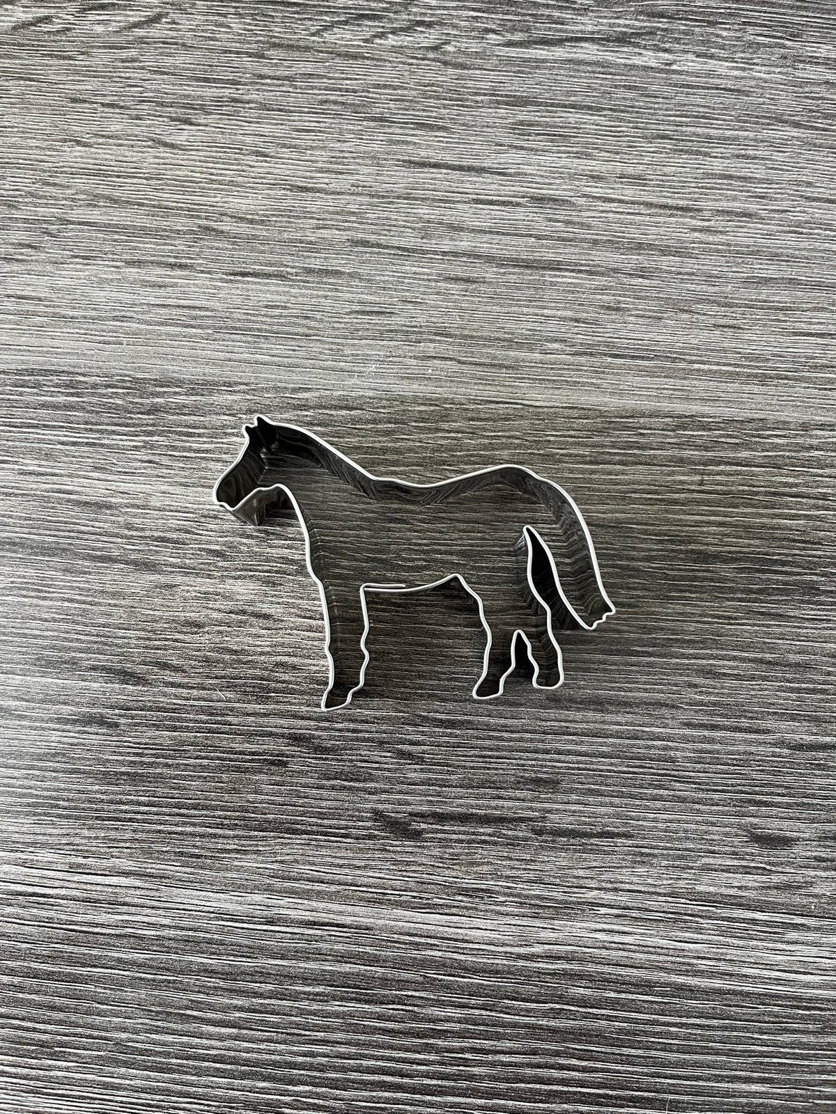 Paard uitsteker - Koekjesvorm - Knutselmateriaal, Hobby en Vrije tijd, Gebruikt, Zilver, Dieren, Overige merken