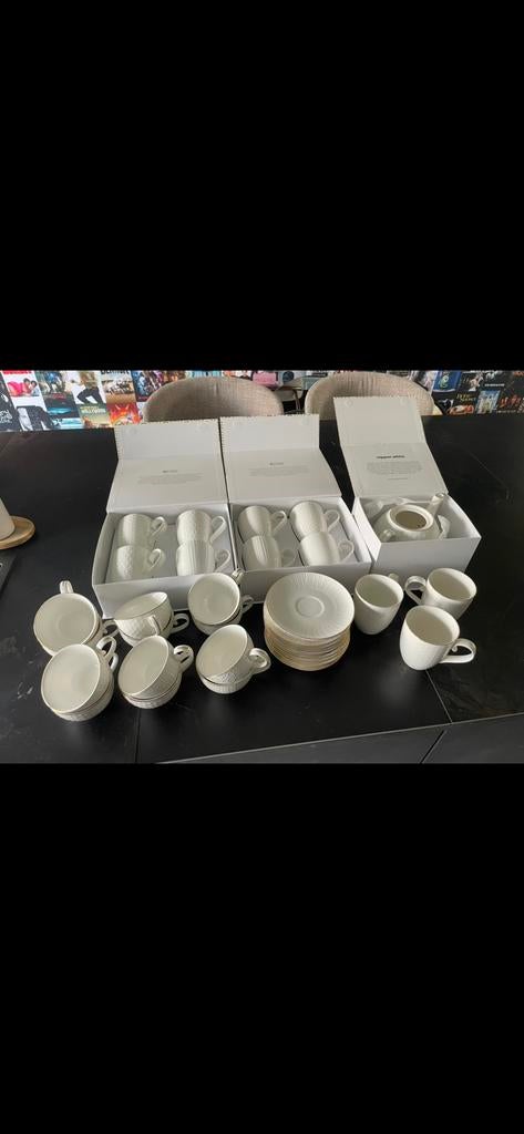 Thee en koffie set (TOKYO DESIGN STUDIO NIPPON WHITE), Ophalen, Nieuw, Wit, Overige typen
