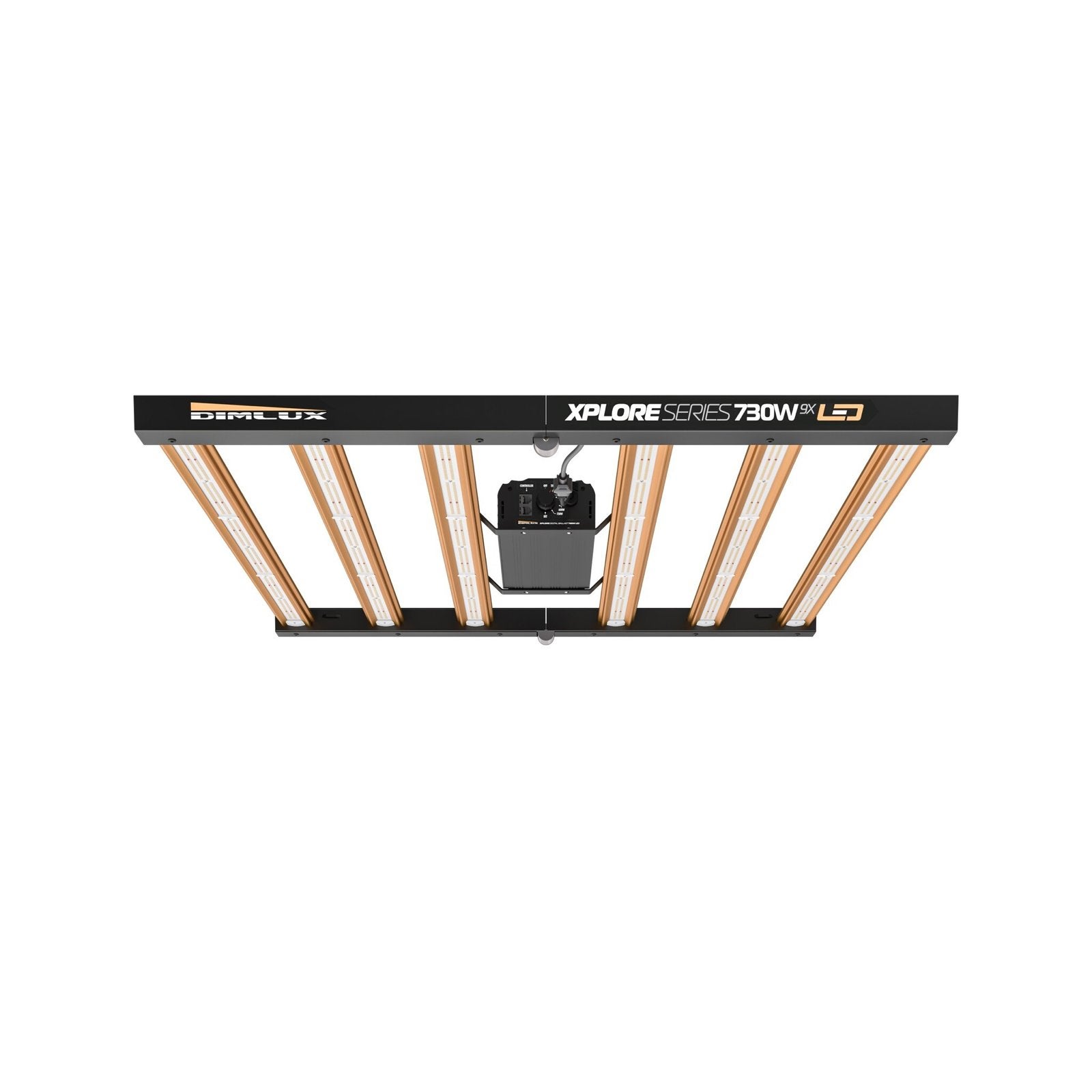 4x Dimlux Xplore Series 730W 9X LED Kweeklampen, Tuin en Terras, Ophalen, Zo goed als nieuw, Kweeklamp