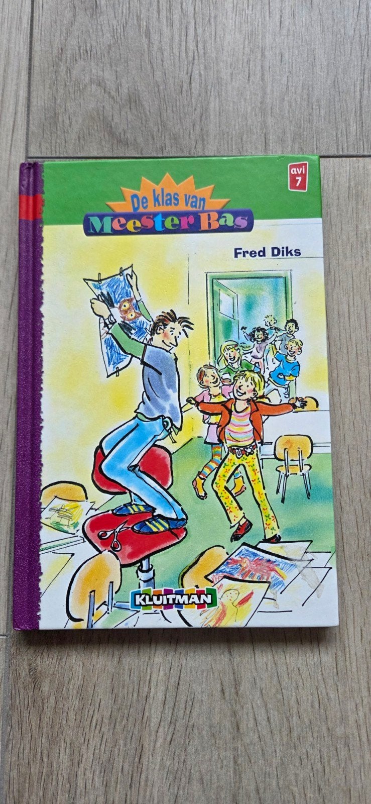 De klas van Meester Bas - Fred Diks (AVI 7), Ophalen of Verzenden, Zo goed als nieuw, Fred Diks, Fictie