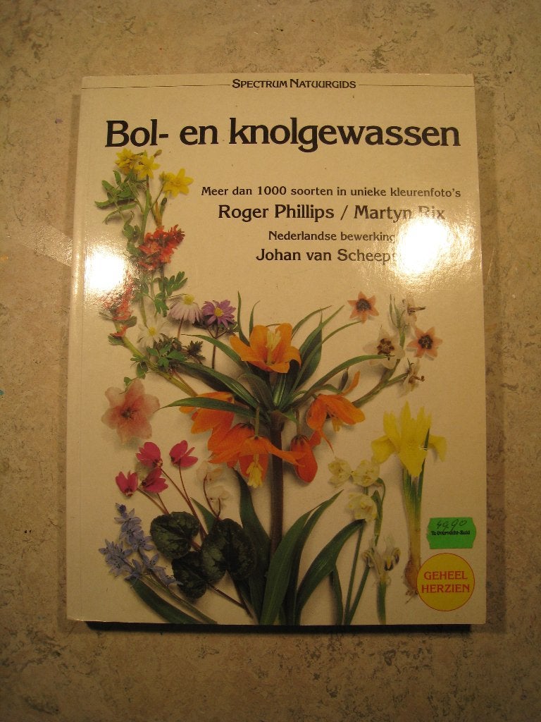 Bol- en knolgewassen, Ophalen of Verzenden, Zo goed als nieuw, Roger Phillips Martyn Rix, Tuinieren en Tuinplanten