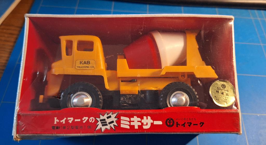 Toymark Japan Cement Mixer nieuw in doos, Ophalen of Verzenden, Nieuw, Bus of Vrachtwagen, Overige merken