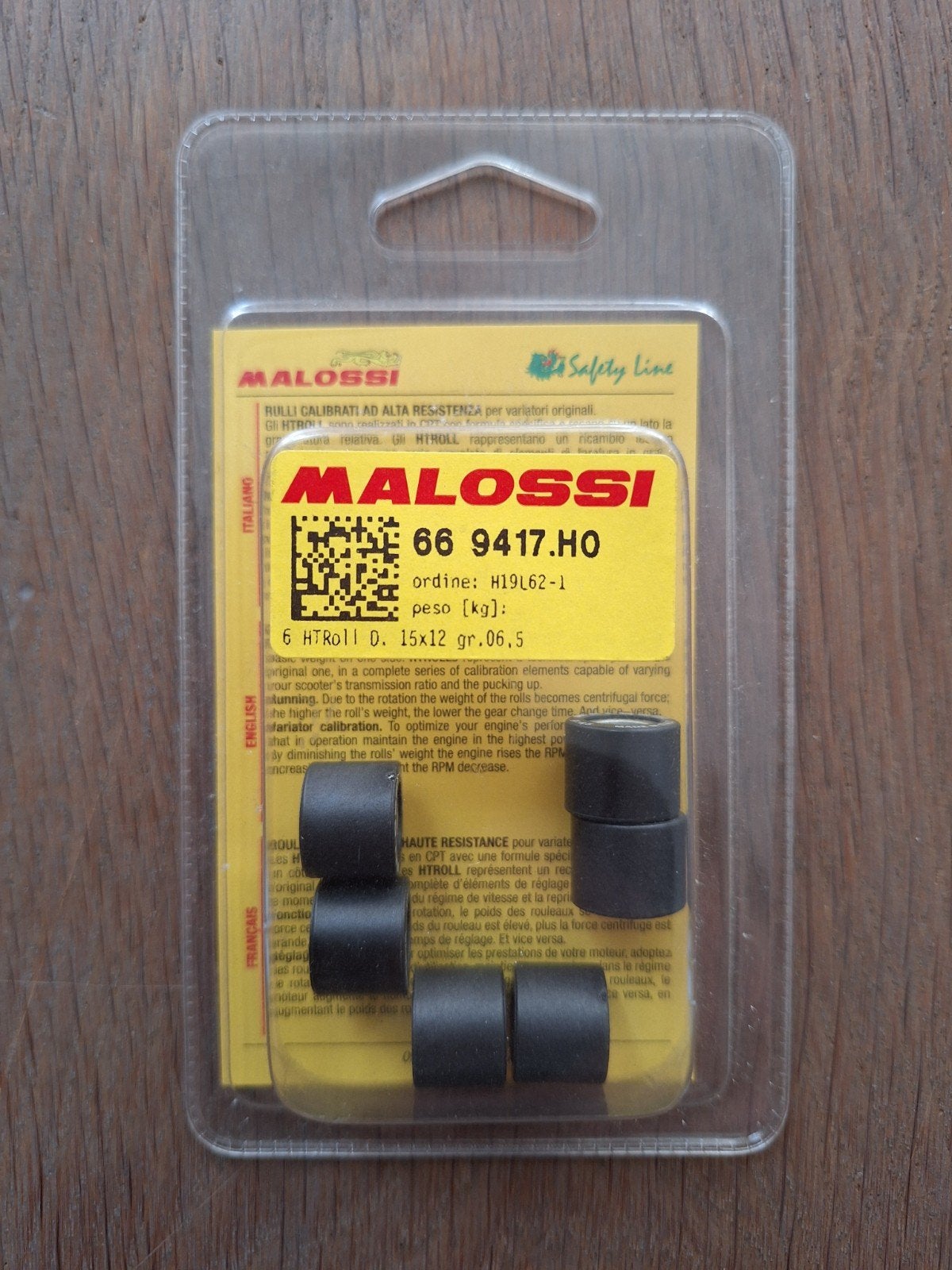 Nieuwe Malossi rolletjes 6,5 gram, Ophalen, Nieuw, Blok, Piaggio