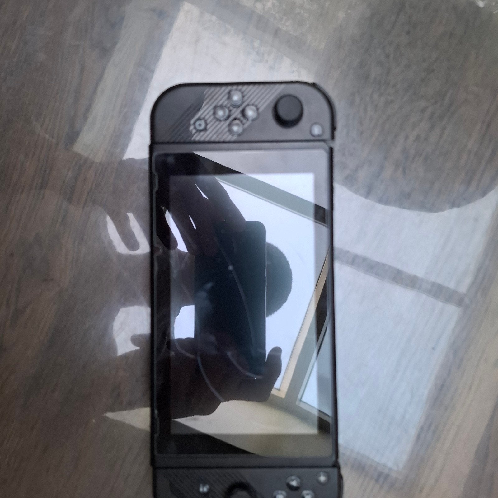 Nintendo Switch met barst in scherm + 5 Mario games, Ophalen of Verzenden