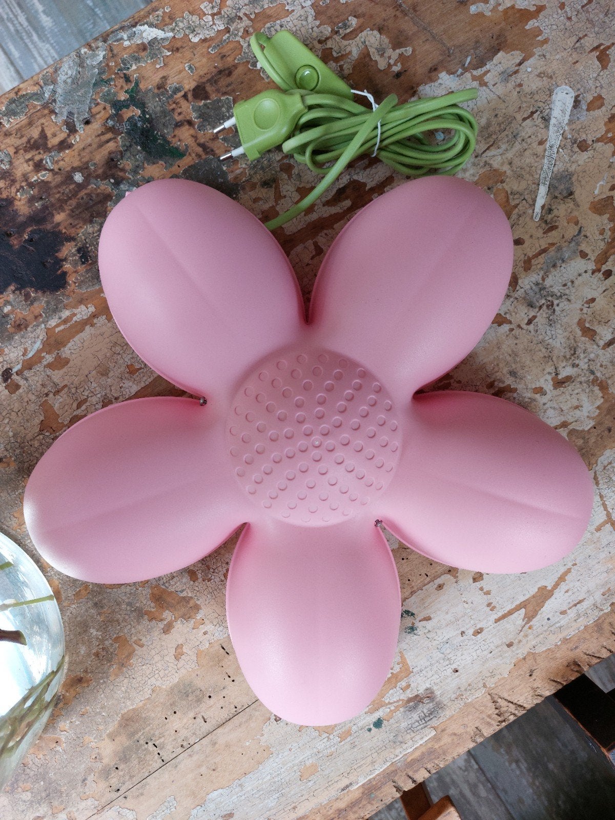 Roze bloem wandlamp / kinderlamp ikea, Ophalen of Verzenden, Gebruikt, Kinderlijk, Speels, Modern