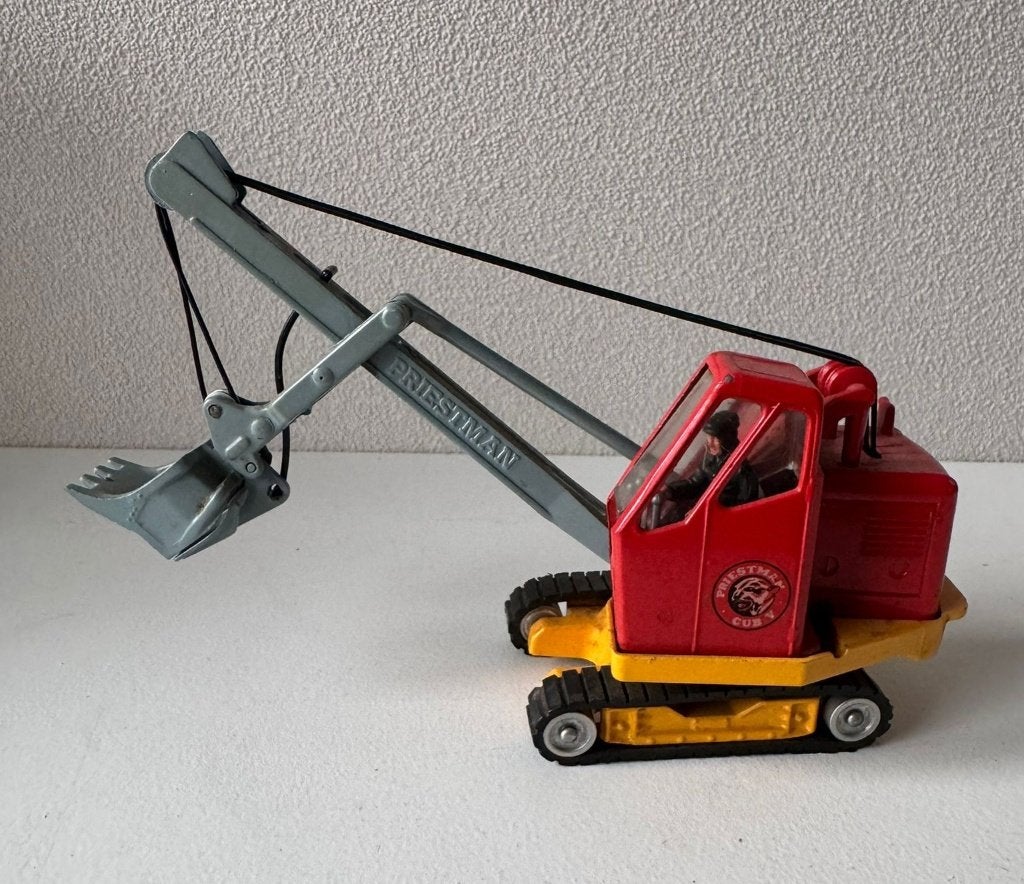 Corgi Priestman Dragline kraan, Hobby en Vrije tijd, Ophalen of Verzenden, Gebruikt, Overige typen, Corgi